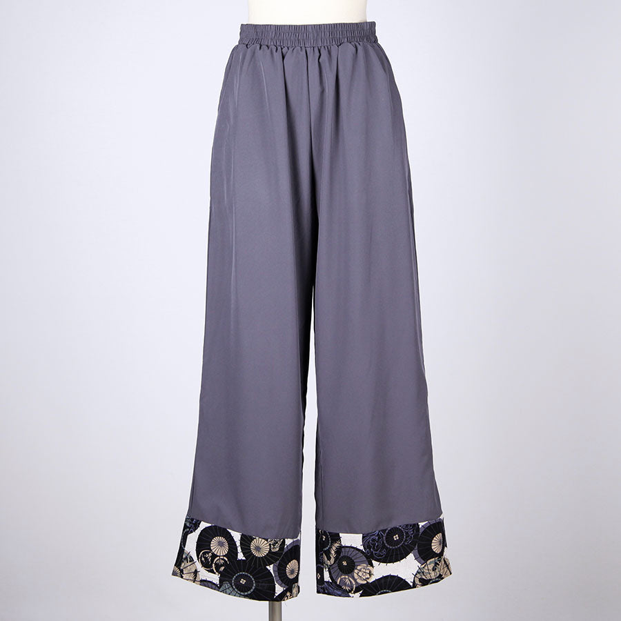 [One-of-a-kind item] TKg Group of Umbrellas Wide Pants