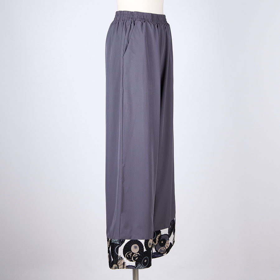 [One-of-a-kind item] TKg Group of Umbrellas Wide Pants