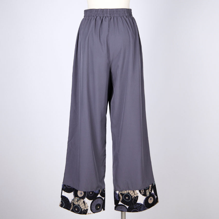 [One-of-a-kind item] TKg Group of Umbrellas Wide Pants