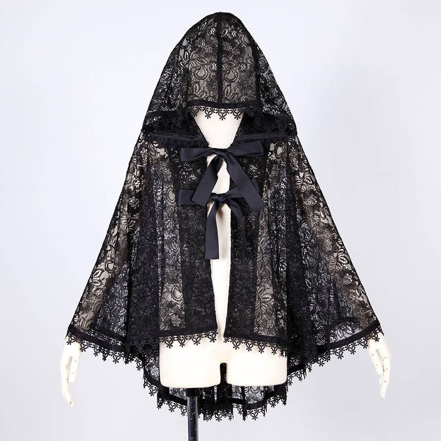 Moriguchika Breeze-Borne Message Cape / BK-BK