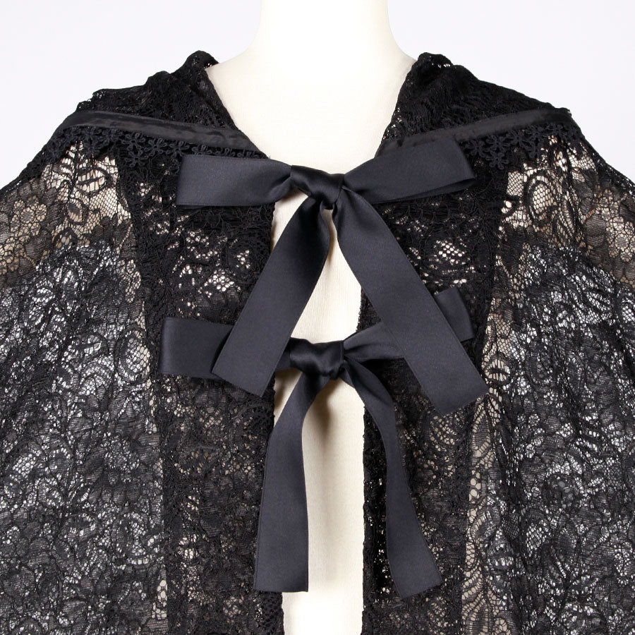 Moriguchika Breeze-Borne Message Cape / BK-BK