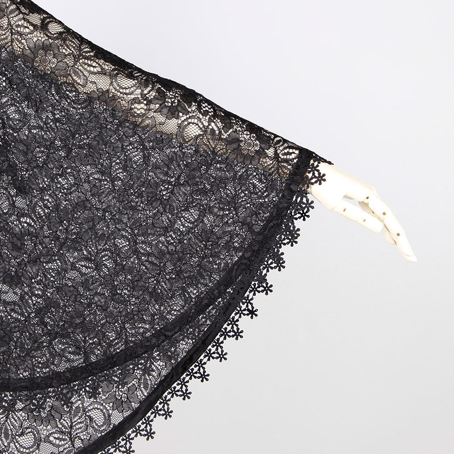 Moriguchika Breeze-Borne Message Cape / BK-BK
