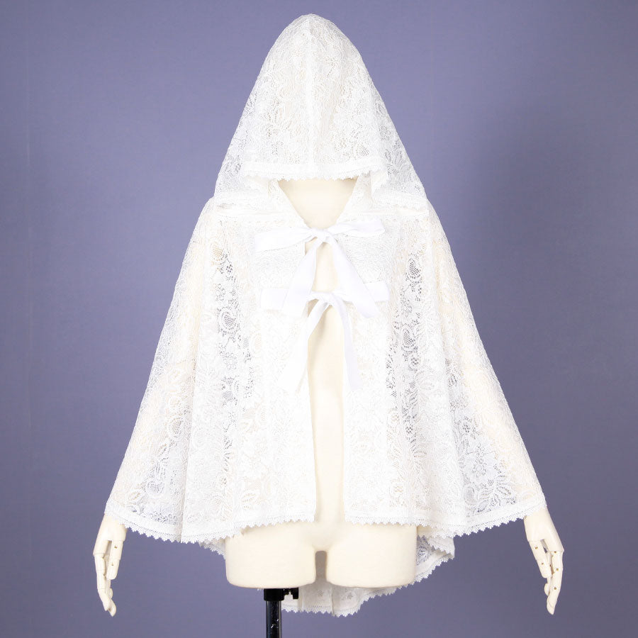 Moriguchika Breeze-Borne Message Cape / WH-WH