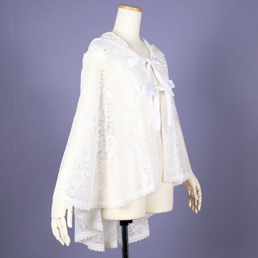 Moriguchika Breeze-Borne Message Cape / WH-WH