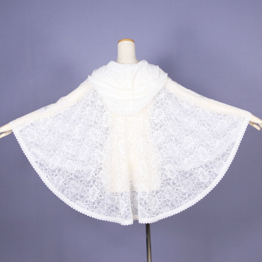 Moriguchika Breeze-Borne Message Cape / WH-WH