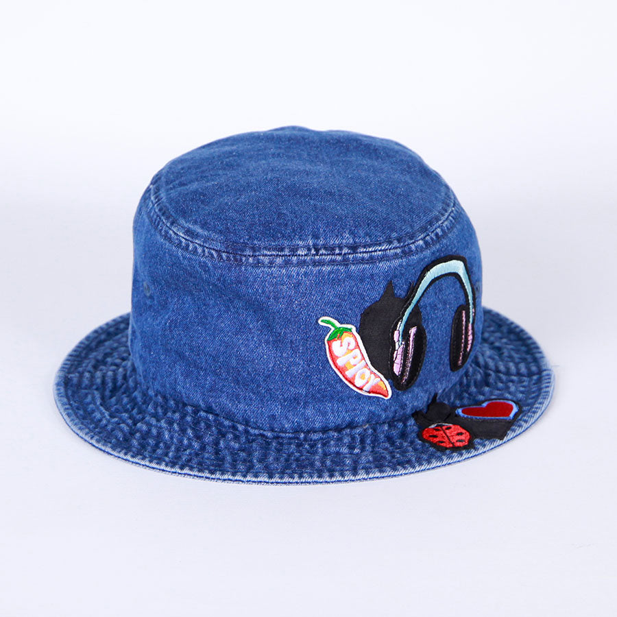MINT NeKO Patch Bucket Hat / F