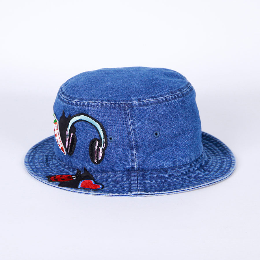 MINT NeKO Patch Bucket Hat / F