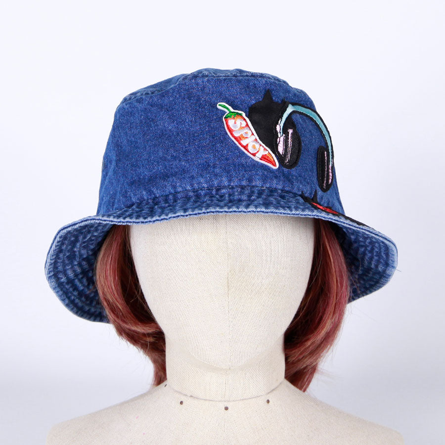 MINT NeKO Patch Bucket Hat / F