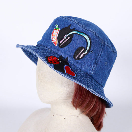 MINT NeKO ワッペンバケットハット F