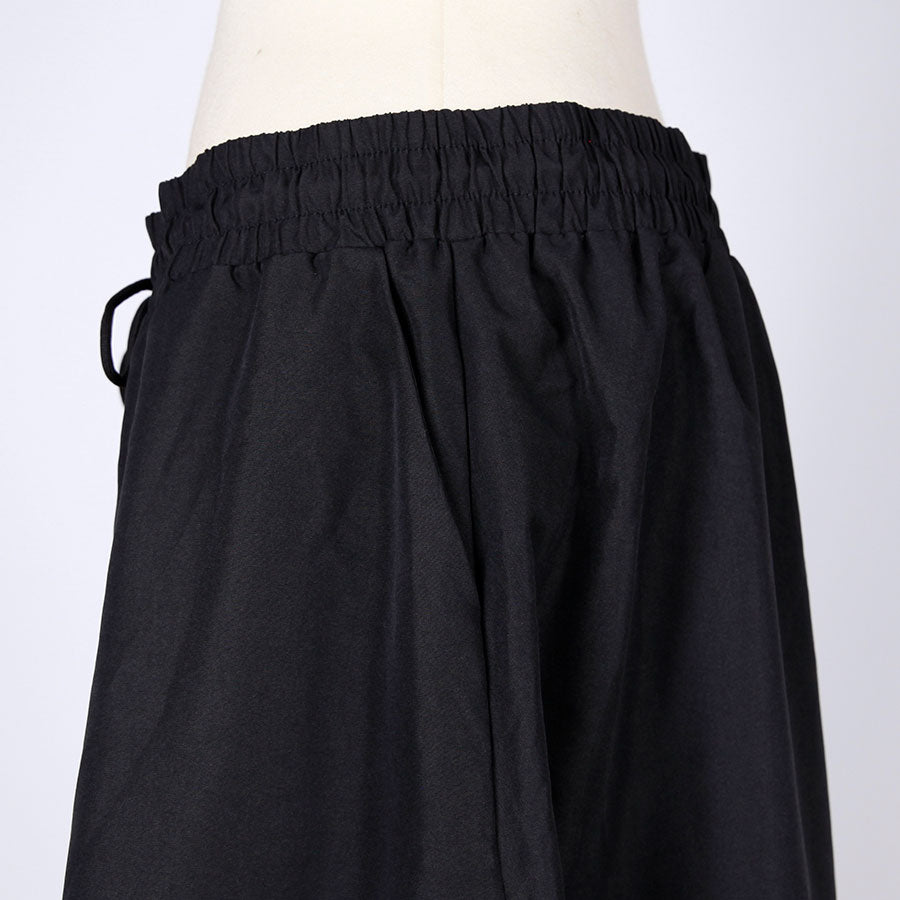 【一点物】TKg 斜行桜 アシンメトリーヘムパンツ