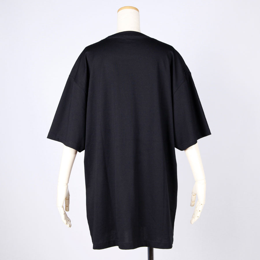 MINT NeKO Dry Cool Big T-shirt / BK-BL