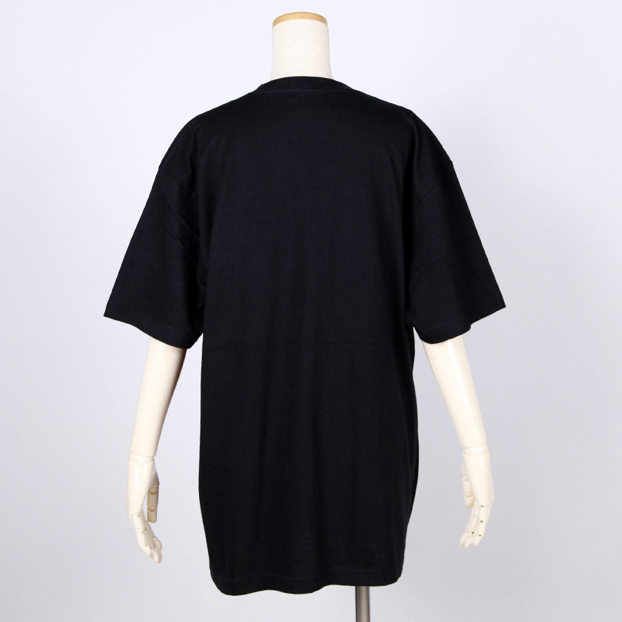 モリグチカ 籠の中の和柄Tシャツ BK-NV