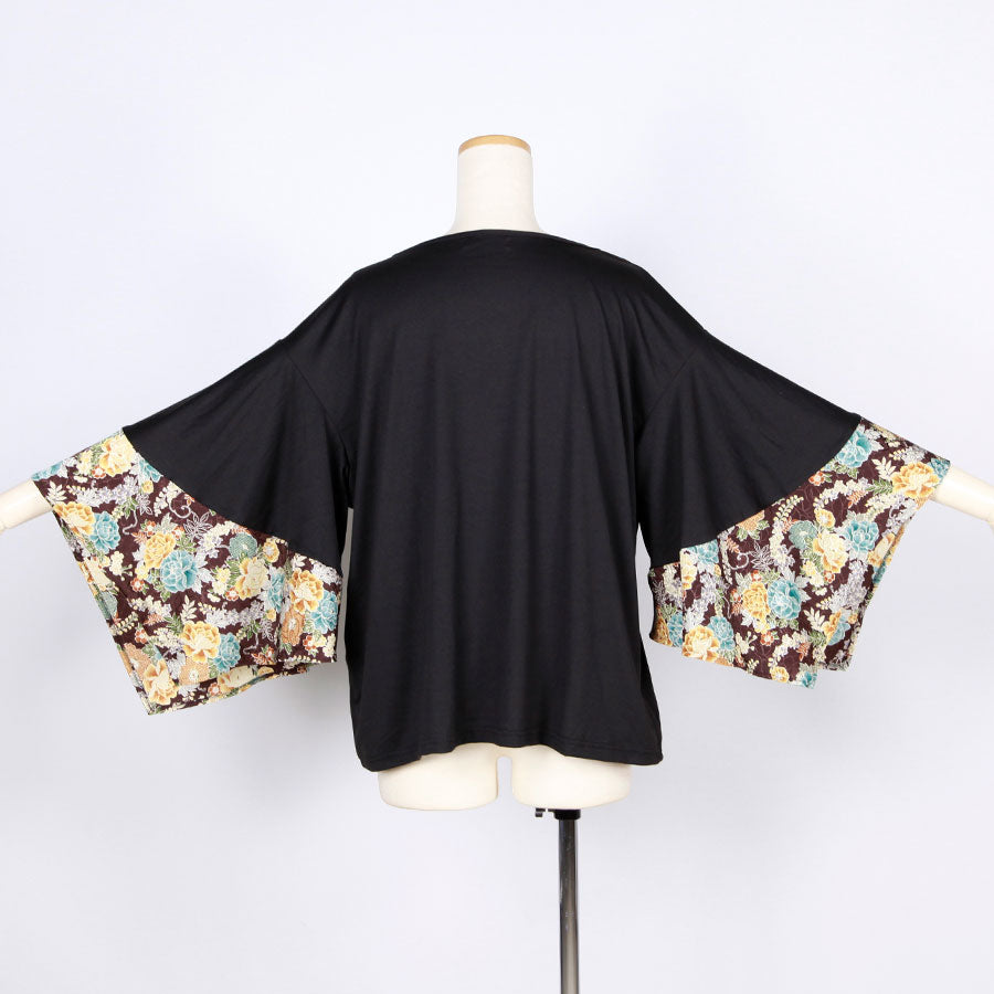 [One-of-a-kind item] TKg Wisteria and Peony Momonga Tops