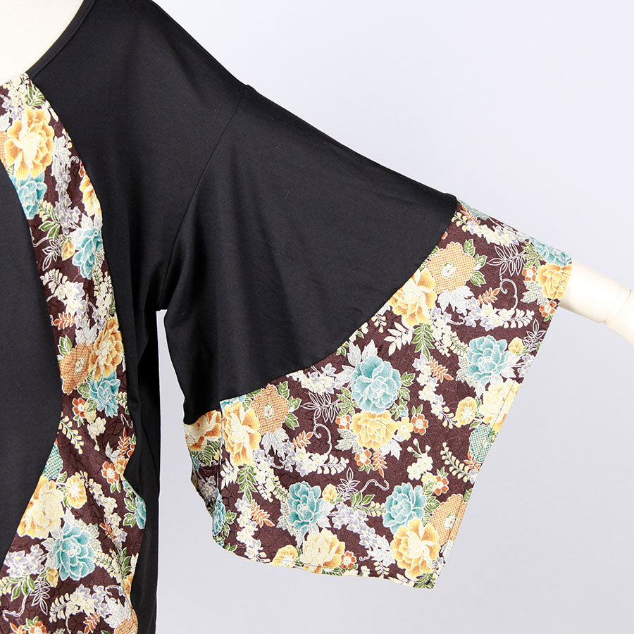 [One-of-a-kind item] TKg Wisteria and Peony Momonga Tops