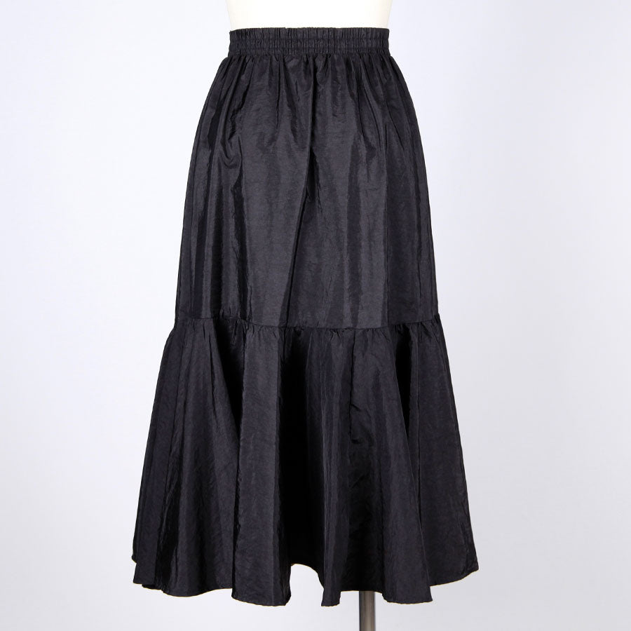 [One-of-a-kind item] TKg Wisteria and Peony Two-tier Skirt