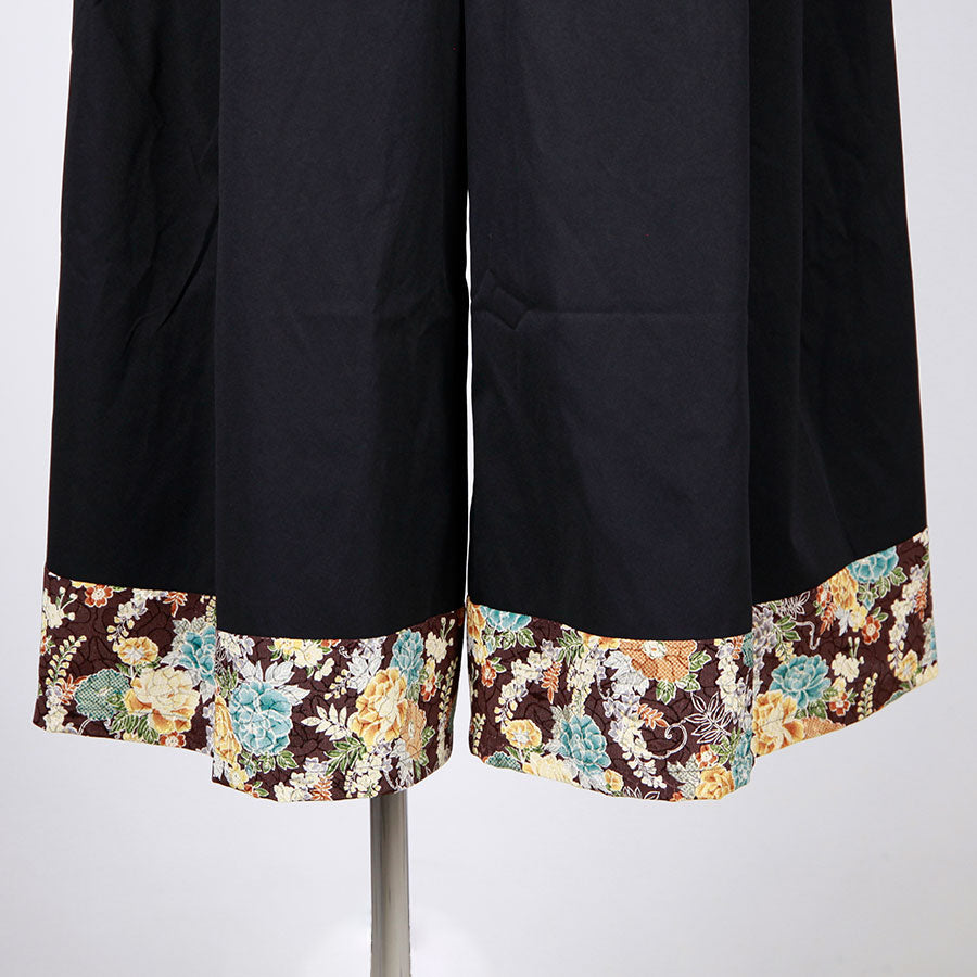 [One-of-a-kind item] TKg Wisteria and Peony Wide Pants