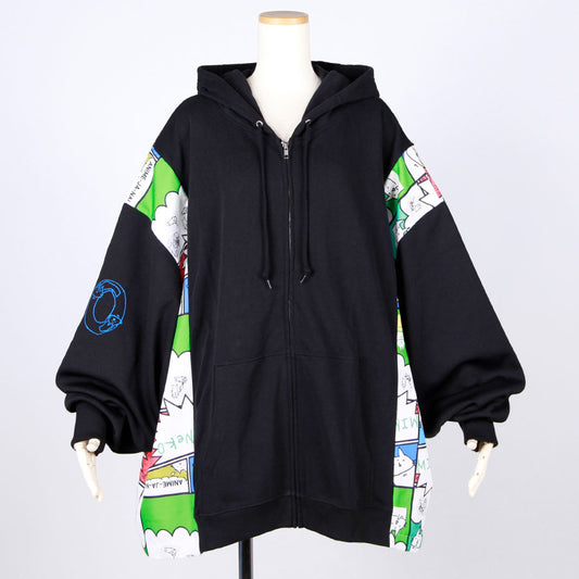 MINT NeKO コミックワイドパーカー