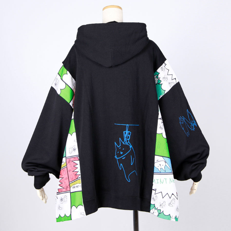 MINT NeKO コミックワイドパーカー