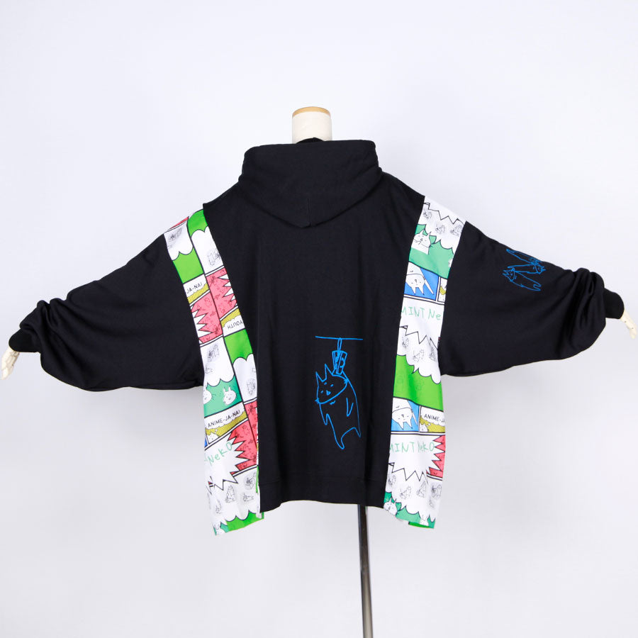 MINT NeKO コミックワイドパーカー