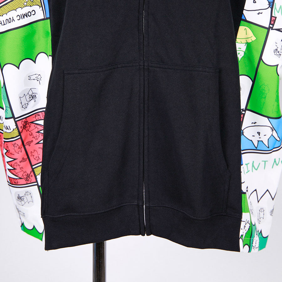 MINT NeKO コミックワイドパーカー