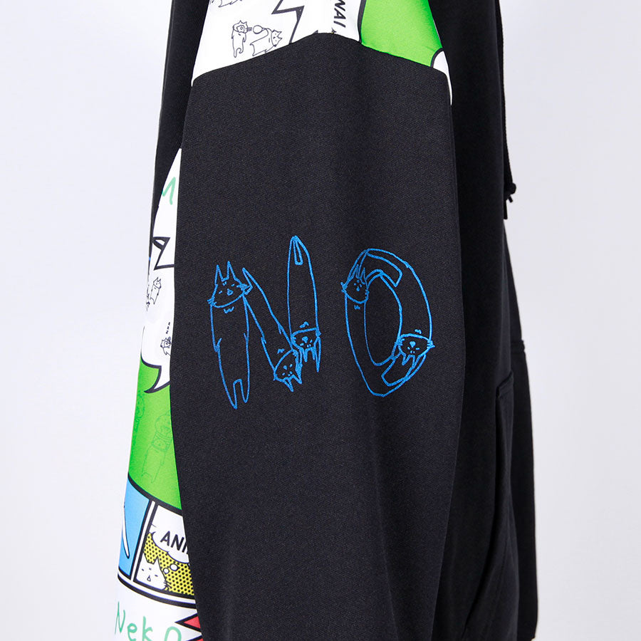 MINT NeKO コミックワイドパーカー