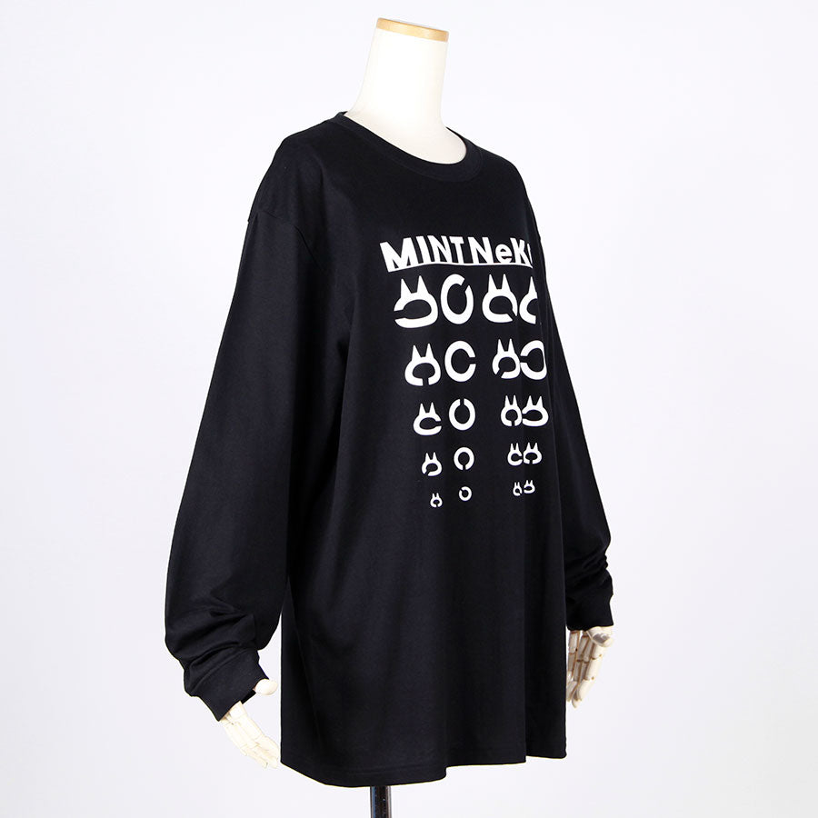MINT NeKO ランドルト環ロンT・XL