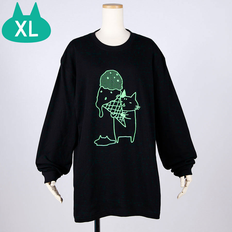 MINT NeKO アイスクリームロンT・XL