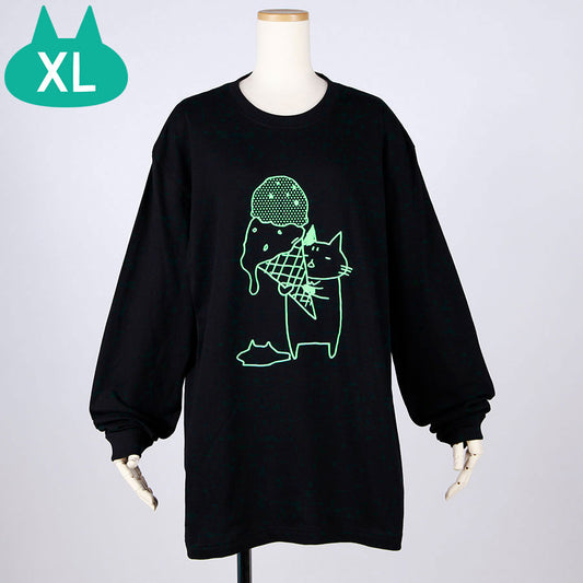 MINT NeKO アイスクリームロンT・XL