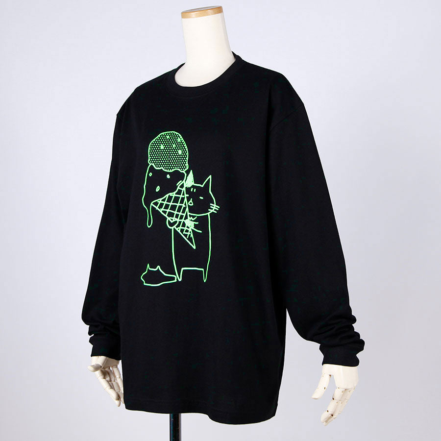 MINT NeKO アイスクリームロンT・L