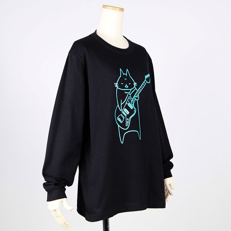 MINT NeKO Wagahai and Guitar Long T / M