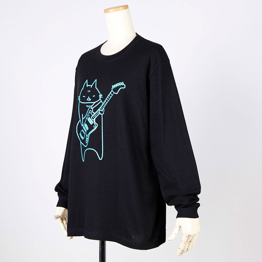 MINT NeKO Wagahai and Guitar Long T / M