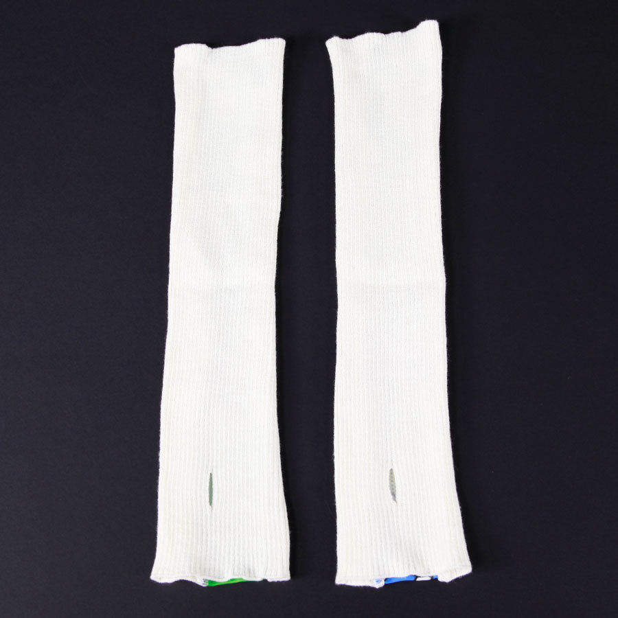 MINT NeKO グラフィック切替アームカバー WH-GRN
