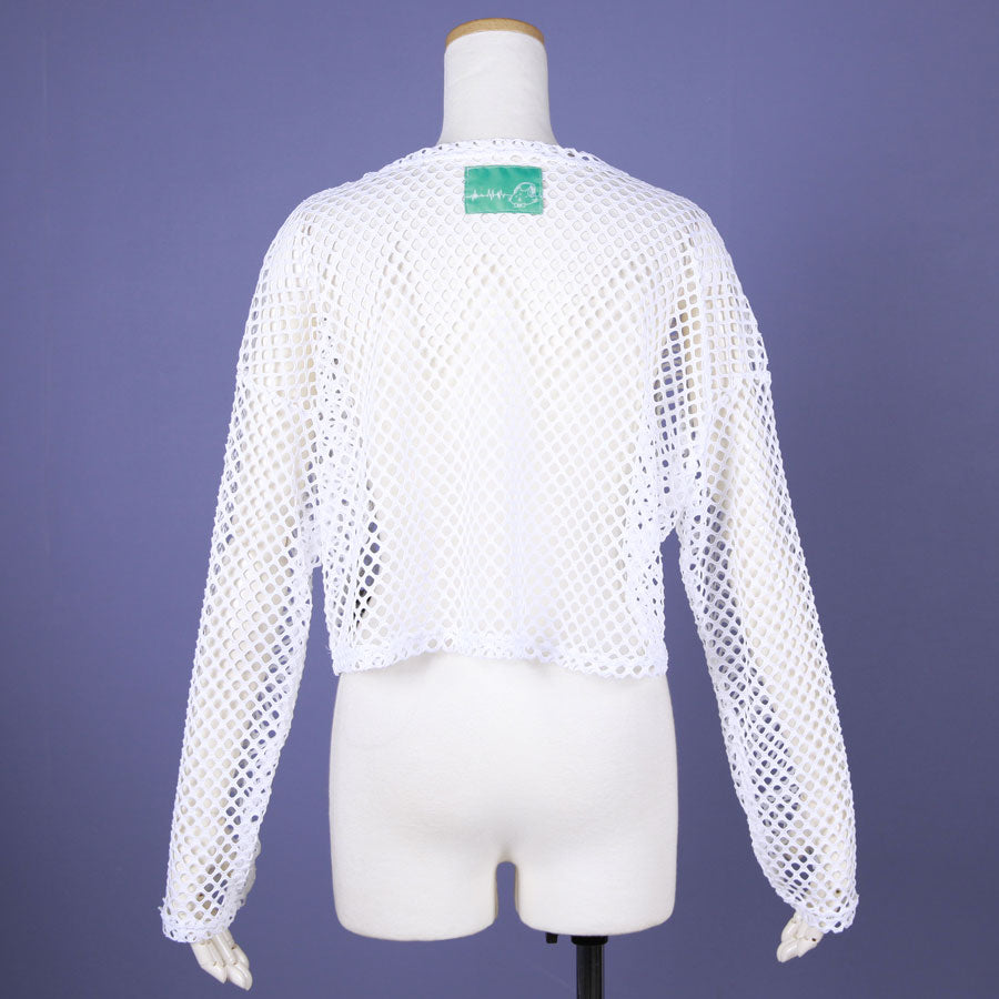 MINT NeKO Mesh Tops / WH-GRN