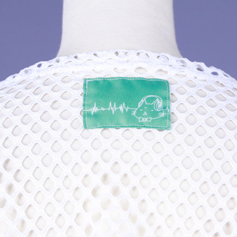 MINT NeKO Mesh Tops / WH-GRN