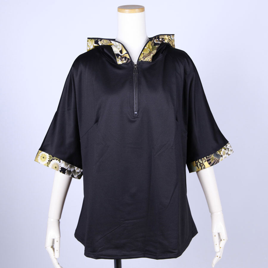 [One-of-a-kind item] TKg Crane of Darkness Polo Open Hood Top