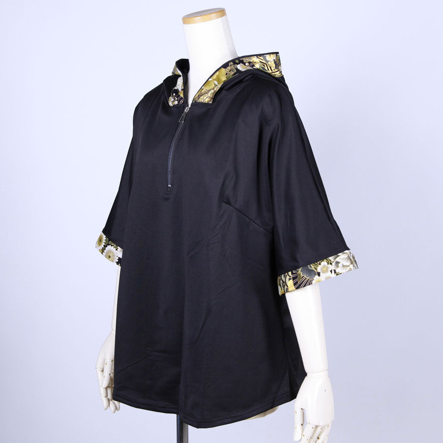 [One-of-a-kind item] TKg Crane of Darkness Polo Open Hood Top