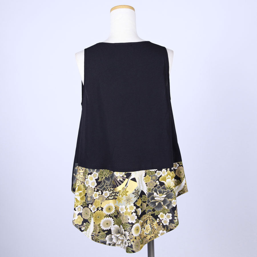 [One-of-a-kind item] TKg Crane of Darkness V-neck Tank top