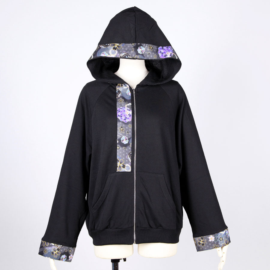 gouk Thin Cut and Sew Hoodie / BK-YEL
