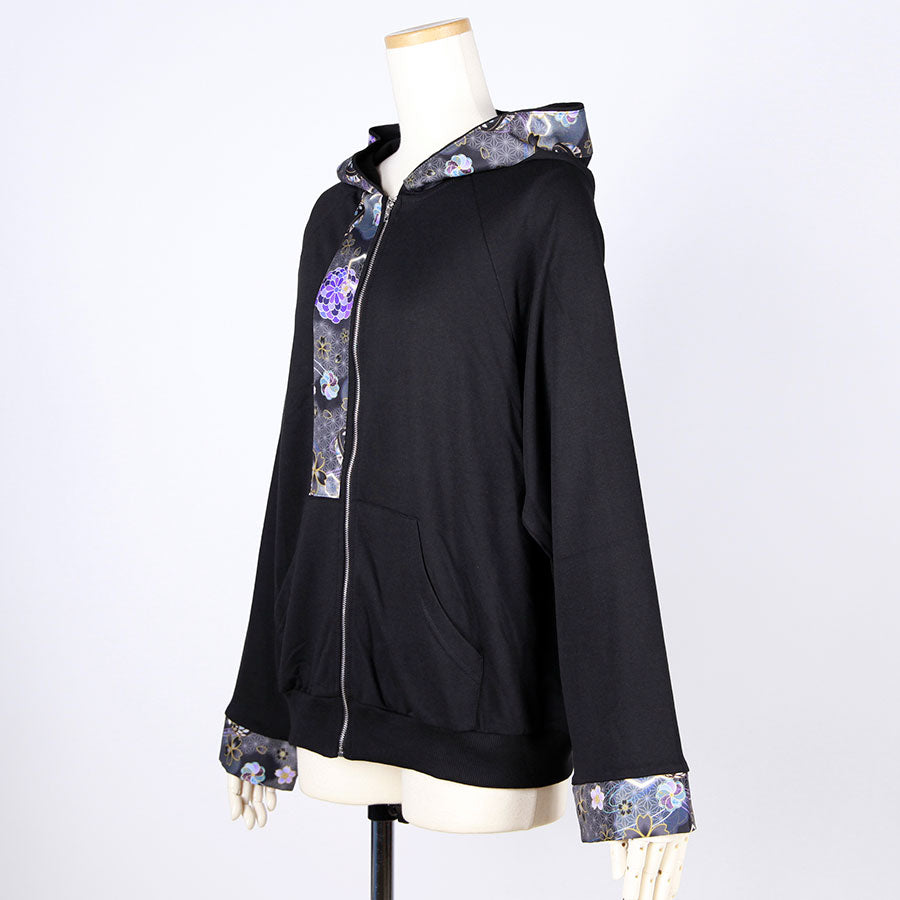 gouk Thin Cut and Sew Hoodie / BK-YEL