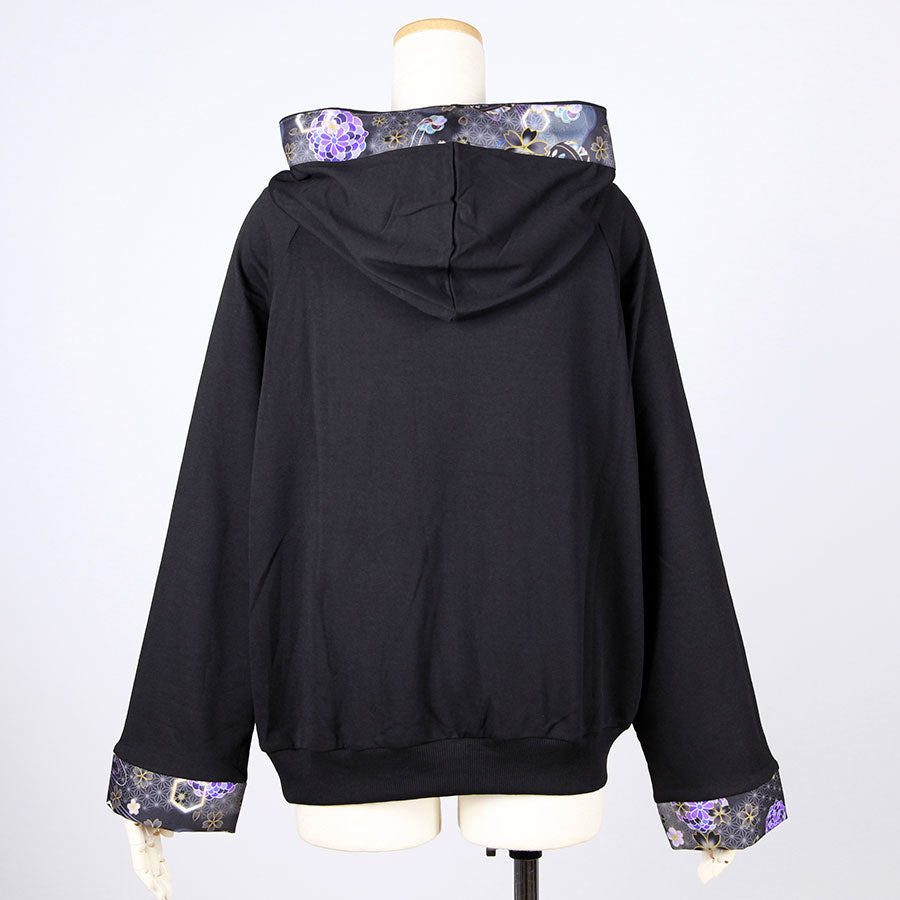 gouk Thin Cut and Sew Hoodie / BK-YEL