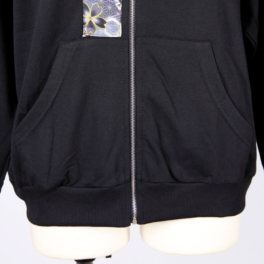 gouk Thin Cut and Sew Hoodie / BK-YEL