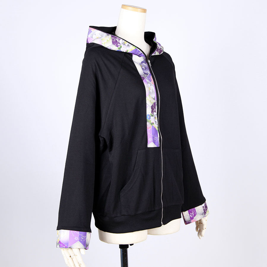 gouk Thin Cut and Sew Hoodie / BK-PUR
