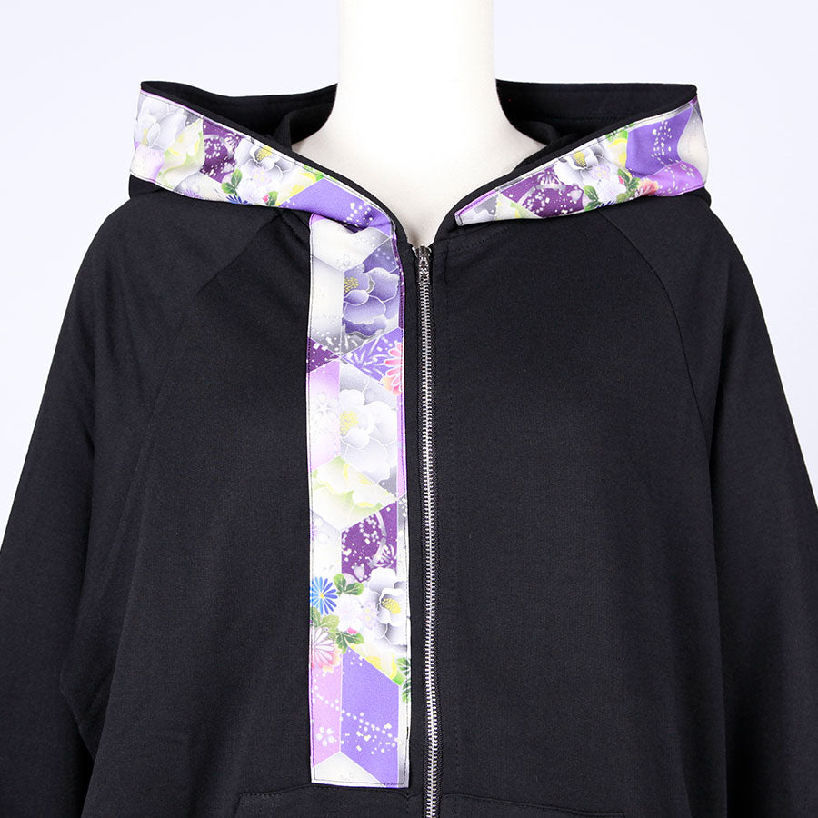 gouk Thin Cut and Sew Hoodie / BK-PUR
