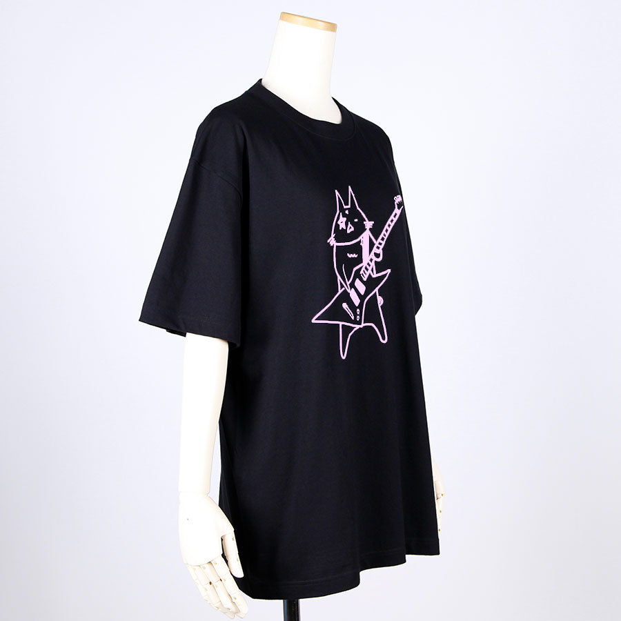 MINT NeKO Paul's T-shirt / BK-PUR・L