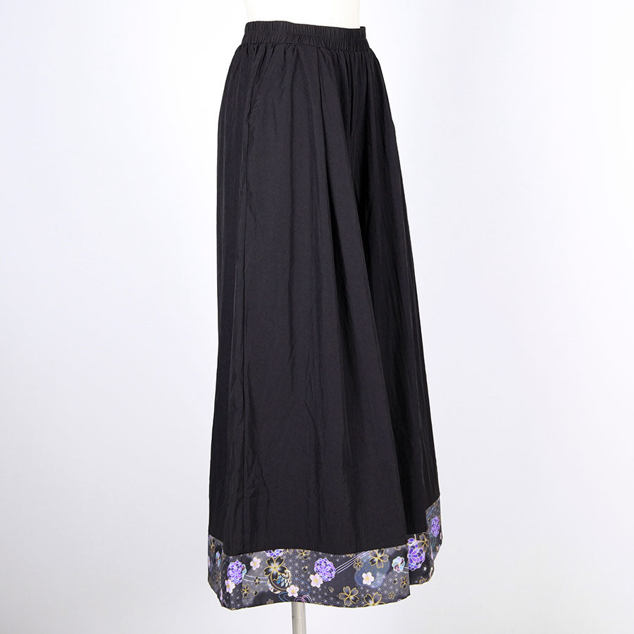 gouk Super Wide Pants / BK-YEL