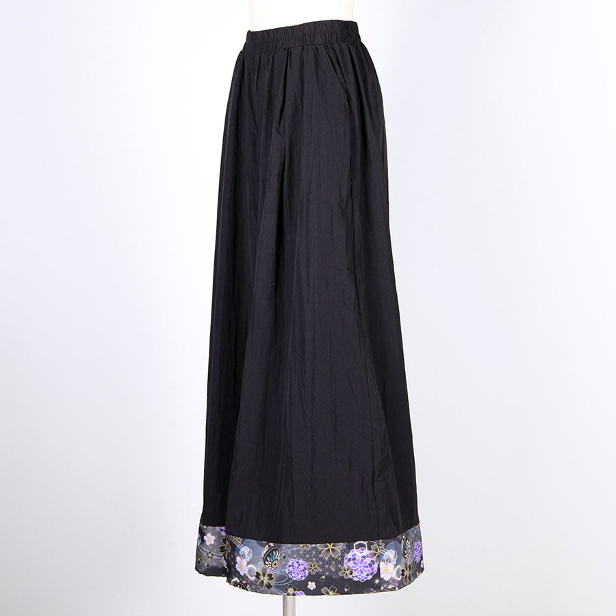 gouk Super Wide Pants / BK-YEL
