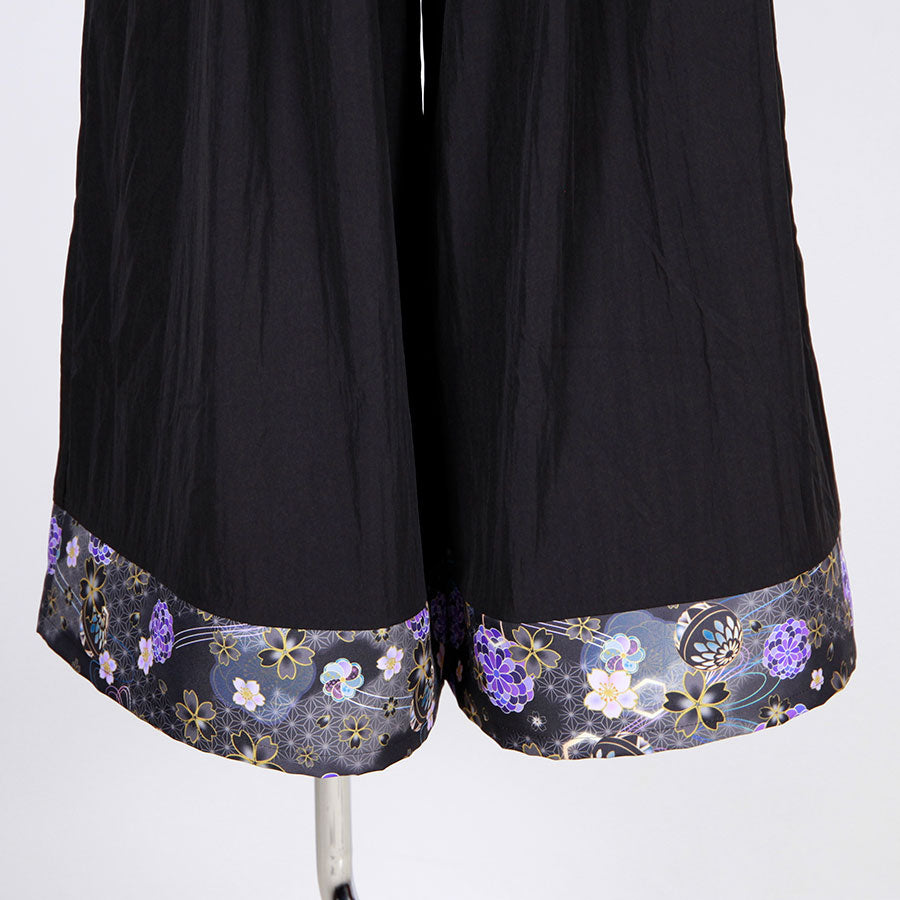 gouk Super Wide Pants / BK-YEL