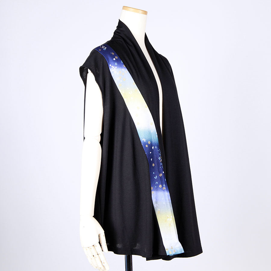 [One-of-a-kind item] TKg Gradient Japanese Pattern Drop Shoulder Vest