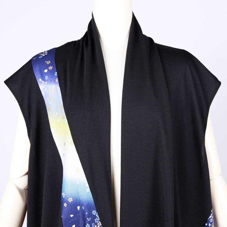 [One-of-a-kind item] TKg Gradient Japanese Pattern Drop Shoulder Vest