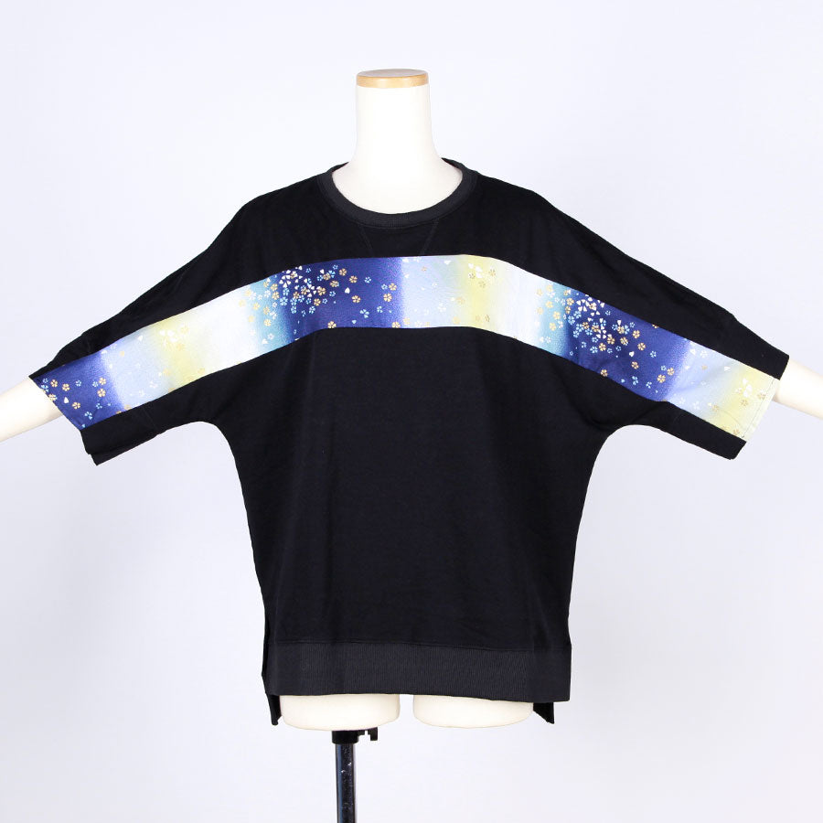 [One-of-a-kind item] TKg Gradient Japanese pattern horizontal top